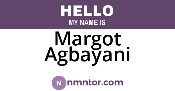 Margot Agbayani