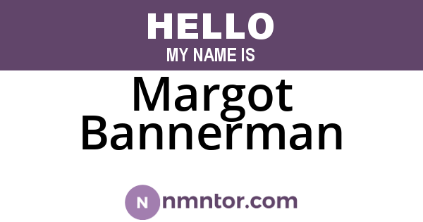 Margot Bannerman