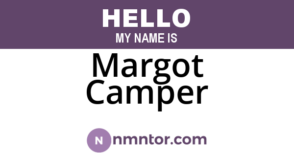Margot Camper