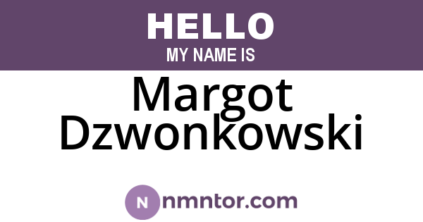 Margot Dzwonkowski
