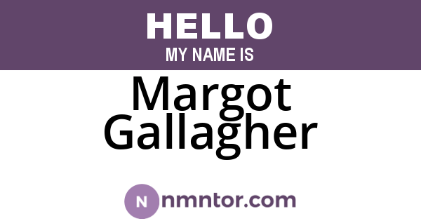 Margot Gallagher
