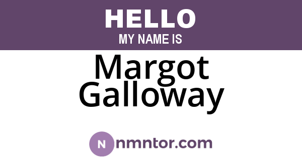Margot Galloway