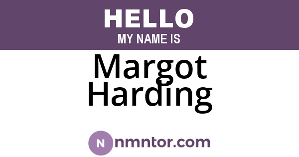 Margot Harding