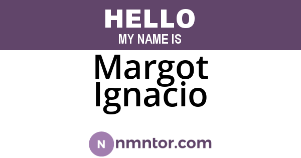 Margot Ignacio