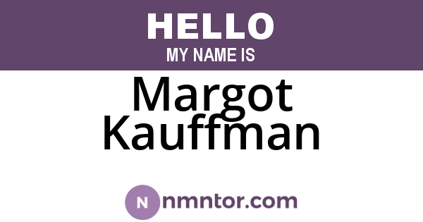 Margot Kauffman