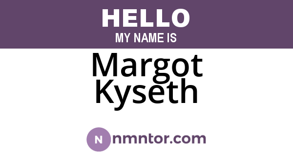 Margot Kyseth