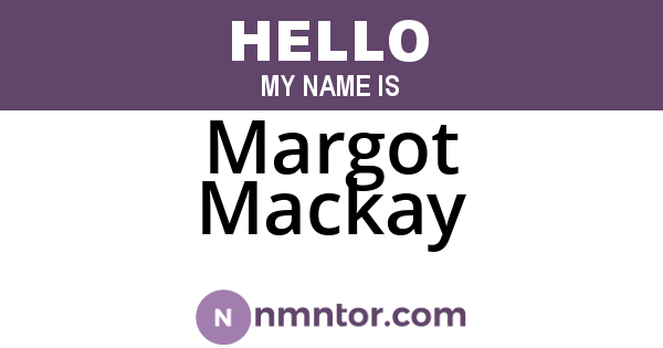 Margot Mackay