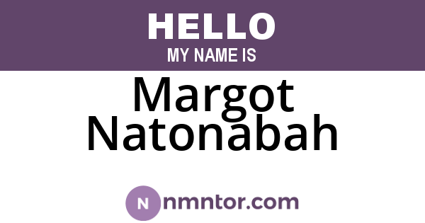 Margot Natonabah