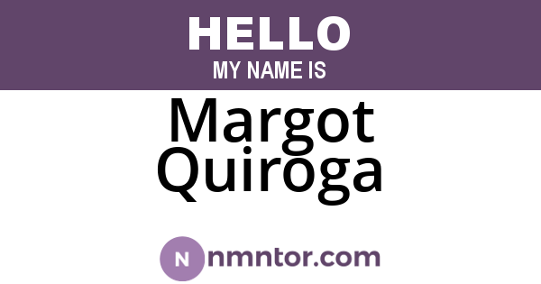 Margot Quiroga