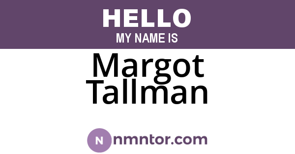 Margot Tallman