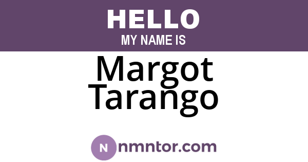 Margot Tarango