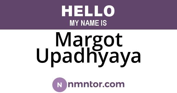 Margot Upadhyaya