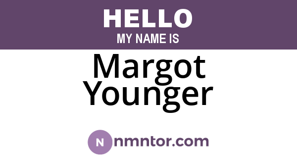 Margot Younger
