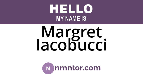 Margret Iacobucci