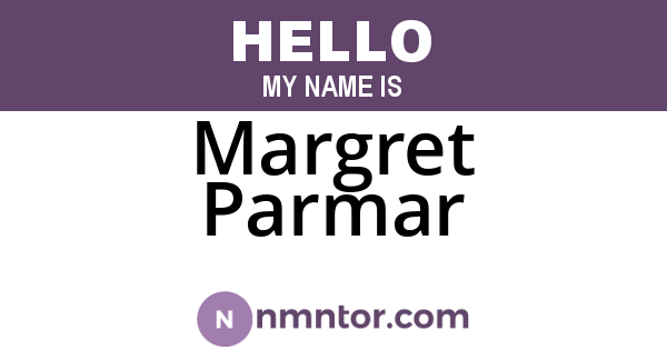 Margret Parmar