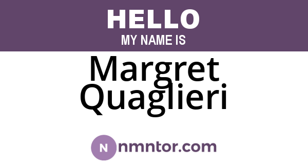 Margret Quaglieri