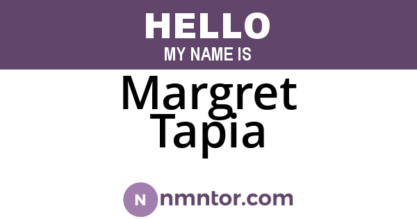 Margret Tapia