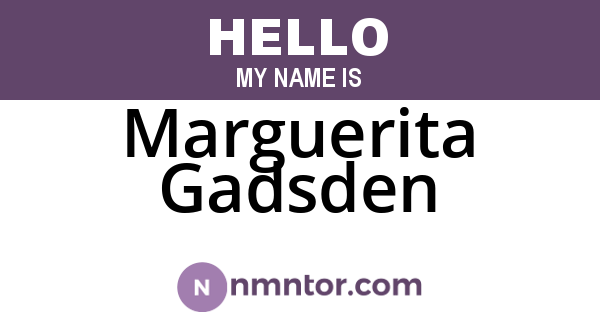 Marguerita Gadsden