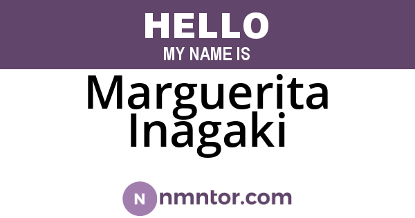 Marguerita Inagaki