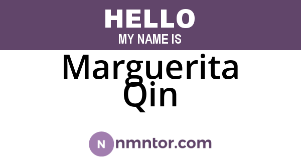 Marguerita Qin