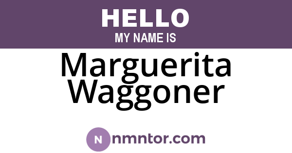 Marguerita Waggoner