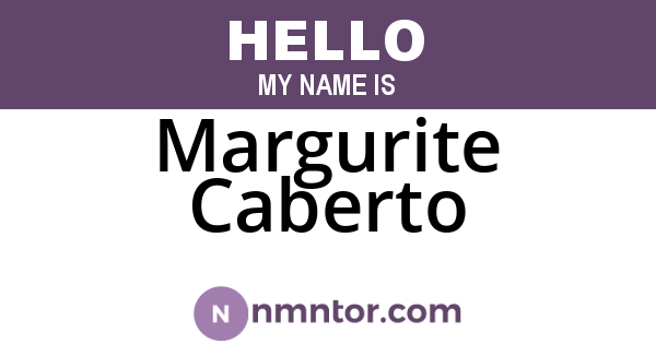 Margurite Caberto