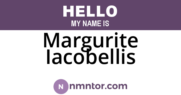 Margurite Iacobellis