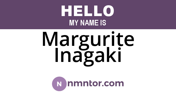 Margurite Inagaki