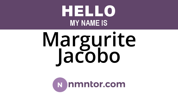 Margurite Jacobo