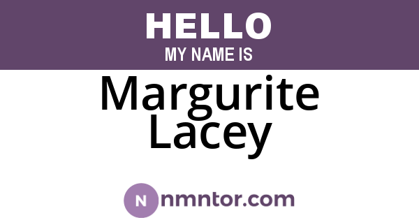 Margurite Lacey