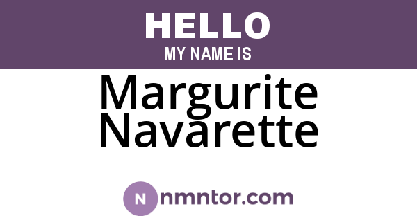 Margurite Navarette