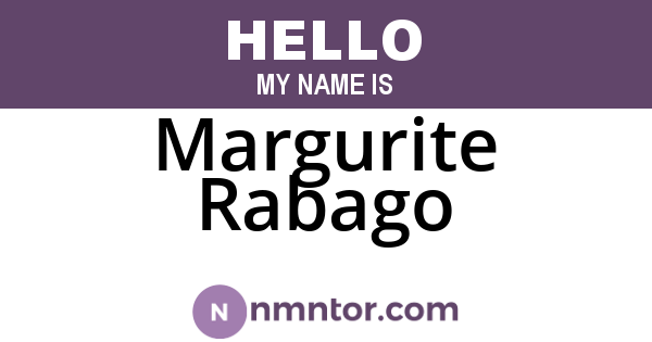 Margurite Rabago