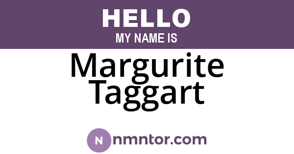 Margurite Taggart