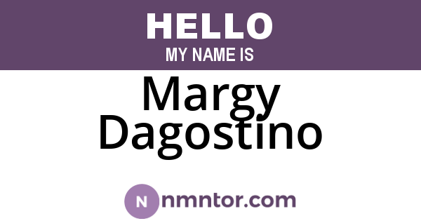 Margy Dagostino
