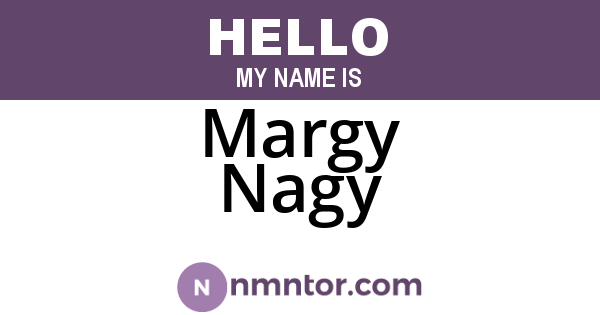 Margy Nagy