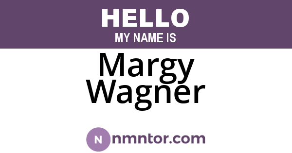 Margy Wagner