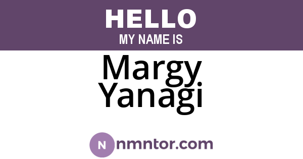 Margy Yanagi