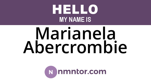 Marianela Abercrombie