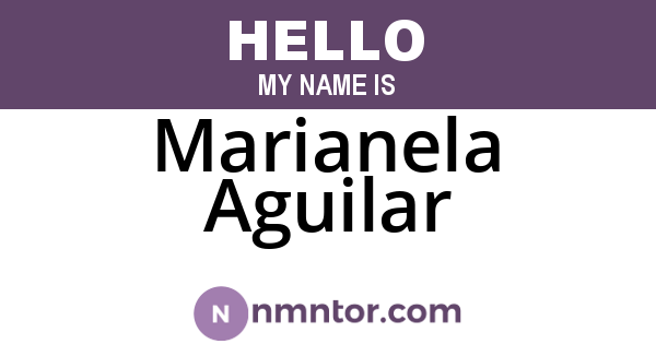Marianela Aguilar