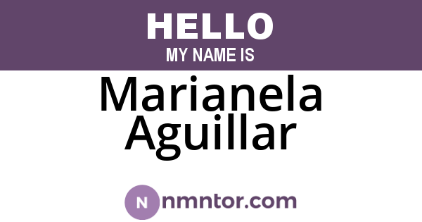 Marianela Aguillar