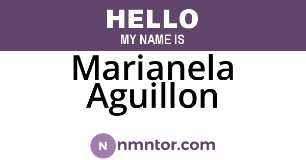 Marianela Aguillon