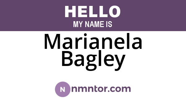 Marianela Bagley