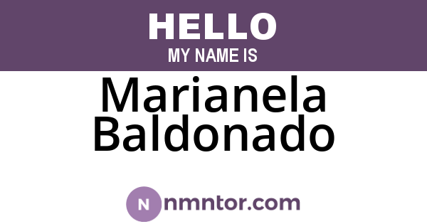 Marianela Baldonado