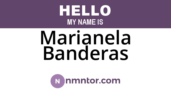 Marianela Banderas
