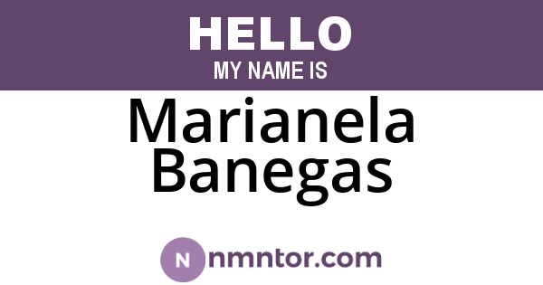 Marianela Banegas
