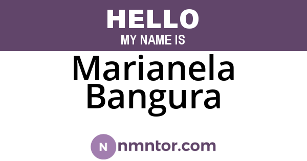 Marianela Bangura