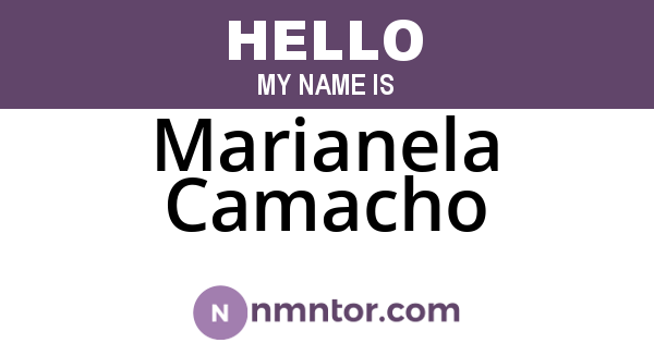 Marianela Camacho