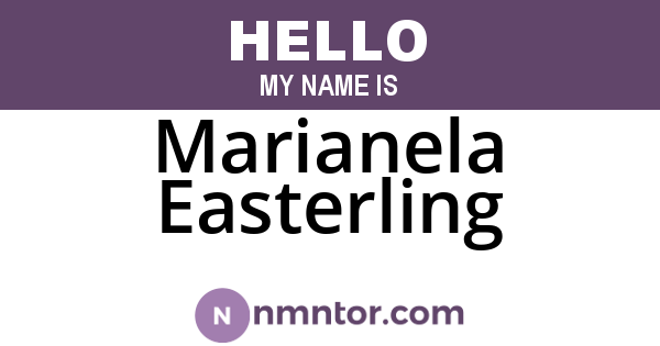 Marianela Easterling