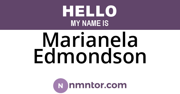 Marianela Edmondson