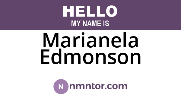 Marianela Edmonson